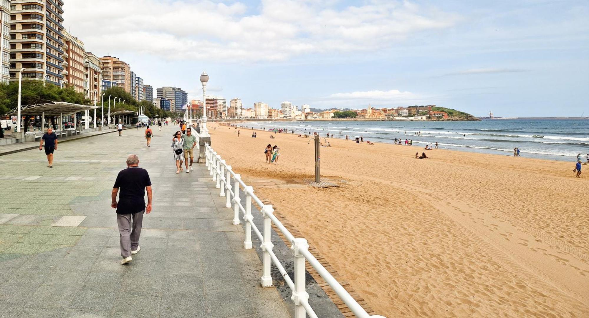 Espacio Moderno En Gijon Playa Экстерьер фото